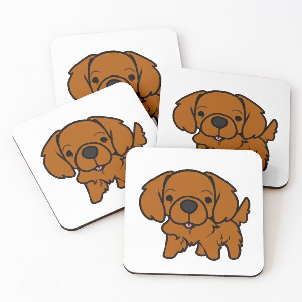 Item preview, Ruby Cavalier King Charles Spaniel Blep designed and sold by eto's art.