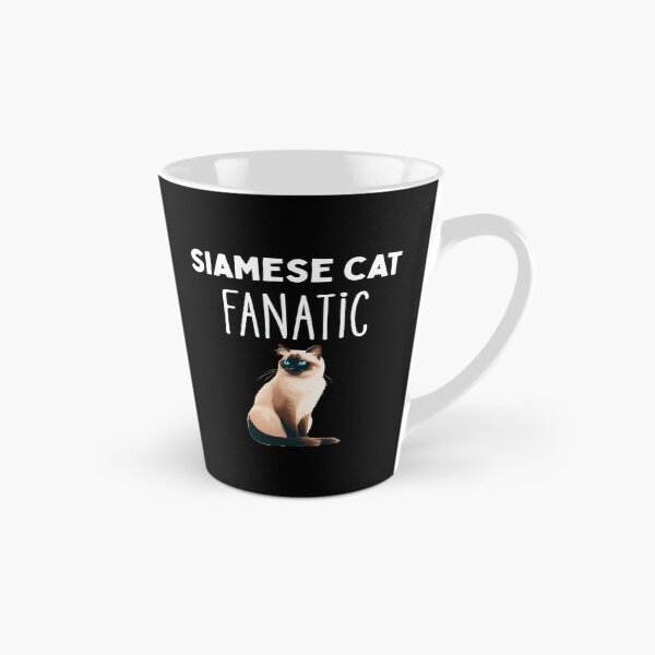 Item preview, Siamese Cat Fanatic – Adorable Cartoon Design for Cat Lovers designed and sold by Fredster1966.