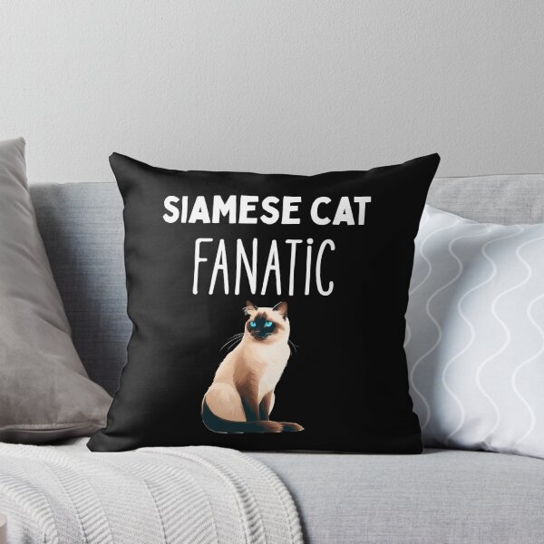 Item preview, Siamese Cat Fanatic – Adorable Cartoon Design for Cat Lovers designed and sold by Fredster1966.