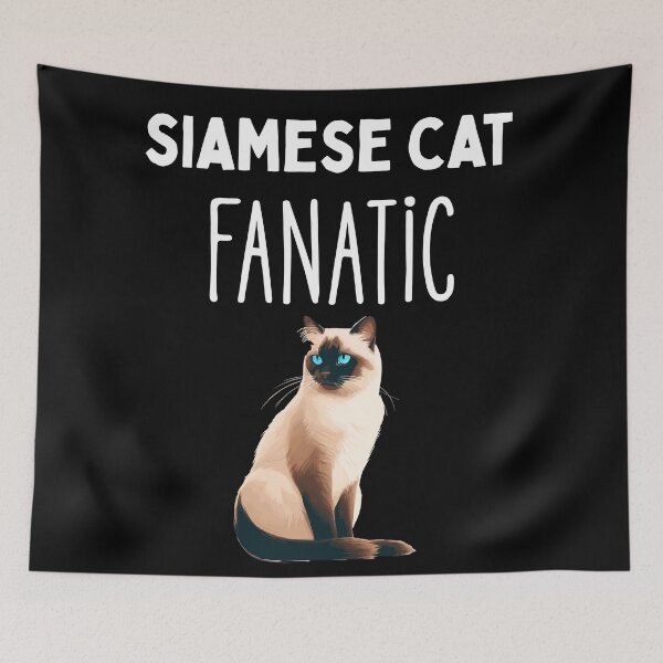 Item preview, Siamese Cat Fanatic – Adorable Cartoon Design for Cat Lovers designed and sold by Fredster1966.