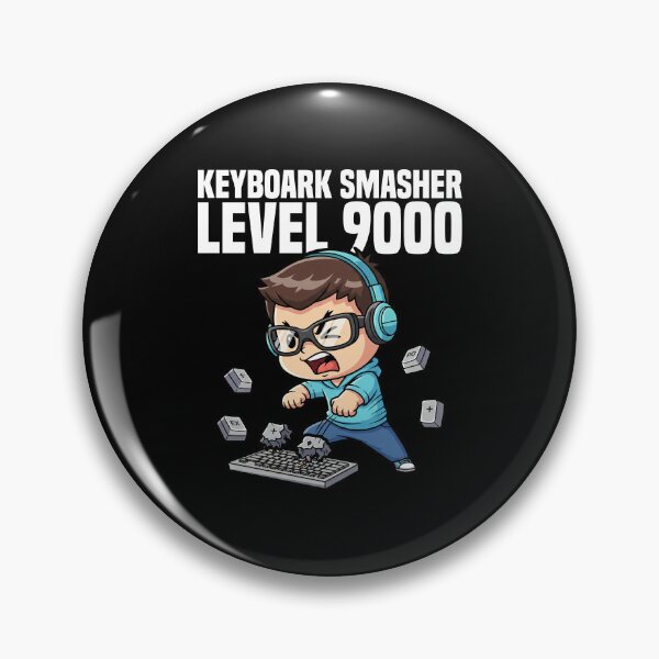 Artikelvorschau, KEYBOARD SMASHER - PROGRAMMIERER GESCHENK entworfen und verkauft von KEF Custom.