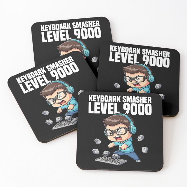 Item preview, KEYBOARD SMASHER - PROGRAMMER GIFT designed and sold by KEF Custom.