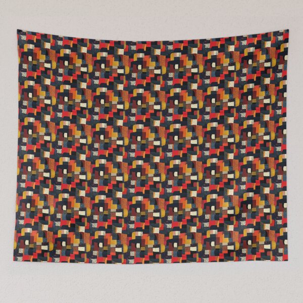 Item preview, Modern patchwork designed and sold by MidArtForge.