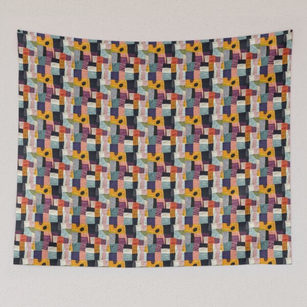 Item preview, Modern patchwork designed and sold by MidArtForge.