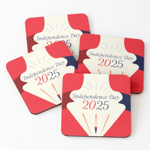 Item preview, Abstract Independence Day 2025: Red, White, Blue designed and sold by ART ATTACK ZONE.