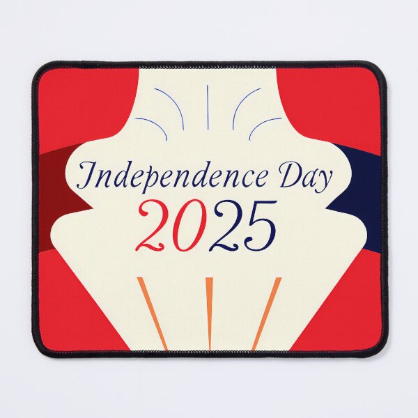 Item preview, Abstract Independence Day 2025: Red, White, Blue designed and sold by ART ATTACK ZONE.