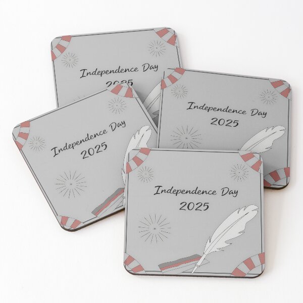 Item preview, Commemorating Independence Day 2025: Quill and Stripes designed and sold by ART ATTACK ZONE.