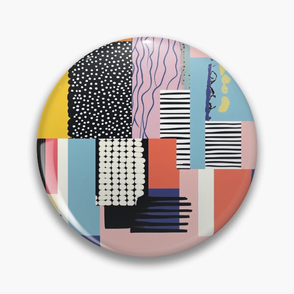Artikelvorschau, Modernes Patchwork entworfen und verkauft von MidArtForge.