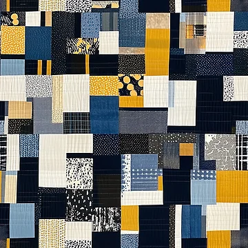 Artwork thumbnail, Modern patchwork by MidArtForge