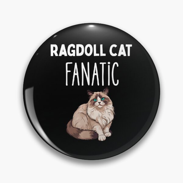 Item preview, Ragdoll Cat Fanatic – Cute Cartoon Design for Fluffy Feline Lovers designed and sold by Fredster1966.