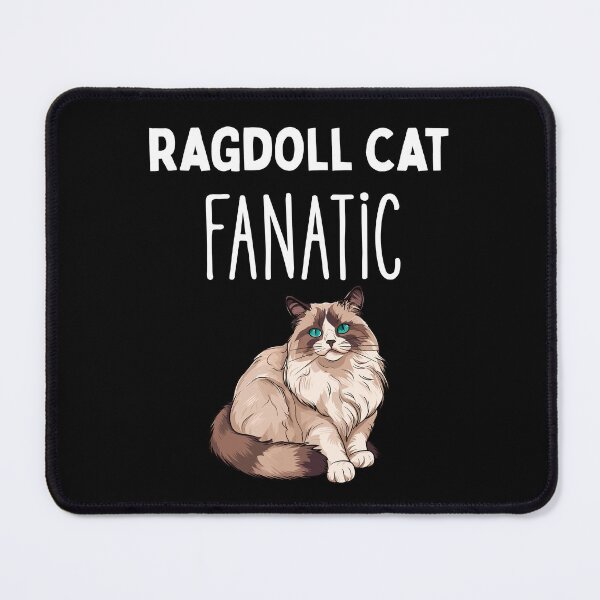 Item preview, Ragdoll Cat Fanatic – Cute Cartoon Design for Fluffy Feline Lovers designed and sold by Fredster1966.