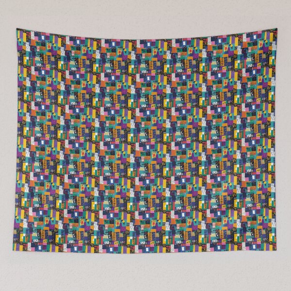 Item preview, Modern patchwork designed and sold by MidArtForge.