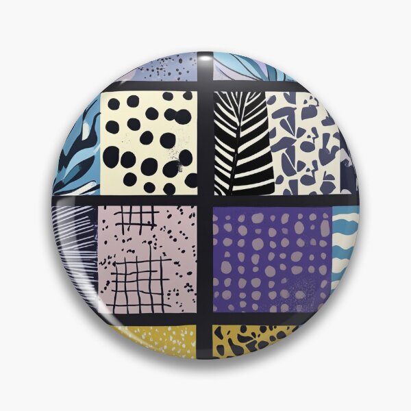 Item preview, Modern patchwork designed and sold by MidArtForge.