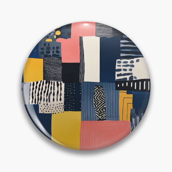 Item preview, Modern patchwork designed and sold by MidArtForge.