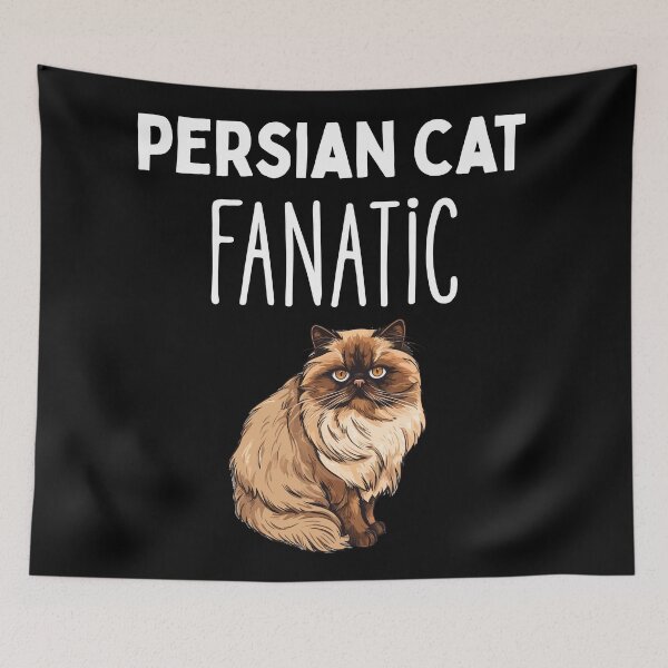 Item preview, Persian Cat Fanatic – Cute Cartoon Design for Fluffy Cat Lovers designed and sold by Fredster1966.