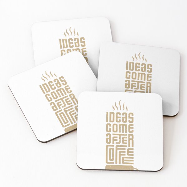 Item preview, Ideas Come After Coffee - Caffeine Fuel for Creativity designed and sold by illustrarts-.