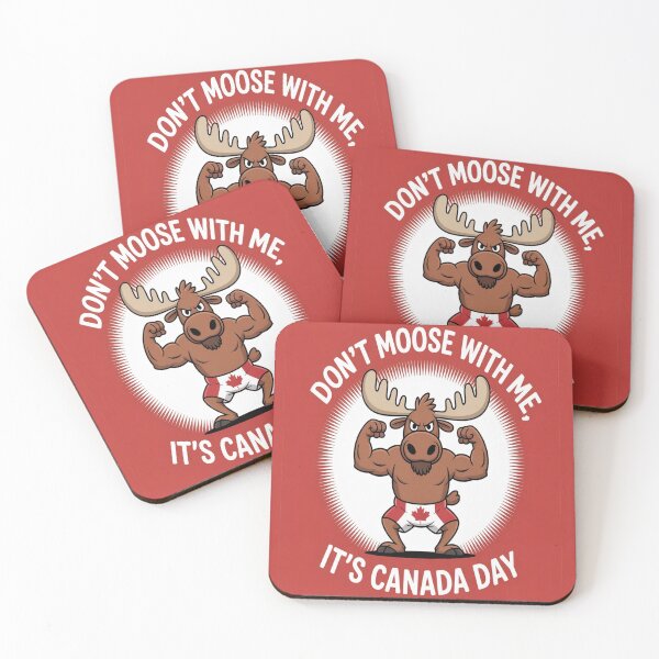 Item preview, Don’t Moose With Me Canada Day Funny Moose designed and sold by InspiredCreatives.