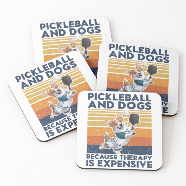 Item preview, Life Isn't All Dogs And Pickleball. Corgi Dog and pickleball lover designed and sold by ahmed2751989.