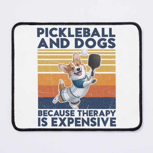Item preview, Life Isn't All Dogs And Pickleball. Corgi Dog and pickleball lover designed and sold by ahmed2751989.
