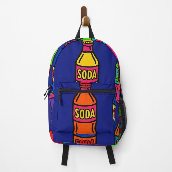 Item preview, Pop Art Style Soda Bottles in Colorful Geometric Illustration designed and sold by Rue Market.