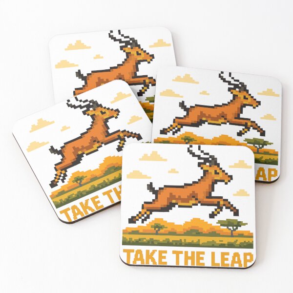 Item preview, Take the Leap – Pixel Impala designed and sold by NaturePixel.