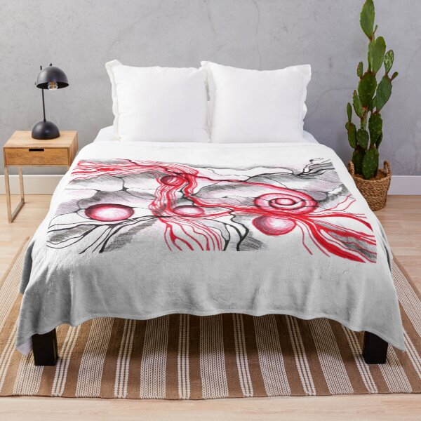Item preview, Red Spiral Neurographic Printable Wall Art – Hand-Drawn Pencil Abstract Drawing – High-Res Digital Download for Posters, Mugs & Gifts designed and sold by irinaneuro.