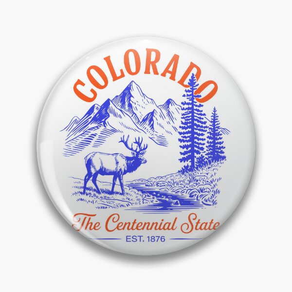 Item preview, Colorado | The Centennial State | Est. 1876 designed and sold by SaltyLass.