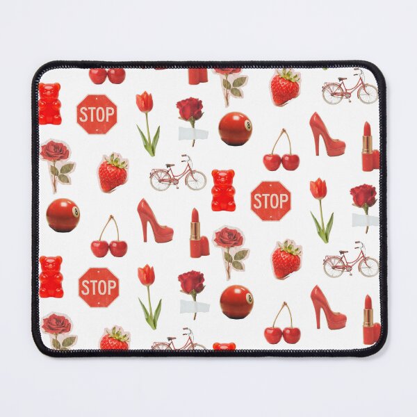 Item preview, Cute Retro Y2K Red Aesthetic Journaling Assortment Pack designed and sold by Hanging On By A Staple.