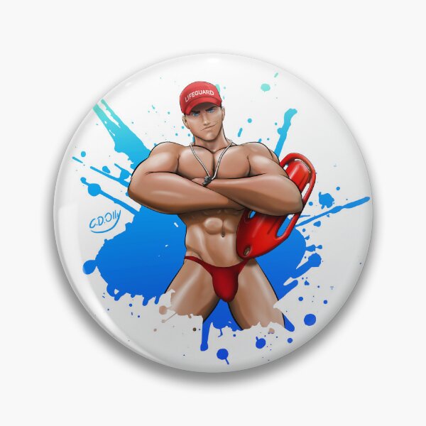 Item preview,  Daniel the Beefy Lifeguard | C.D.Olly Series | Splash Version designed and sold by C-D-Olly.