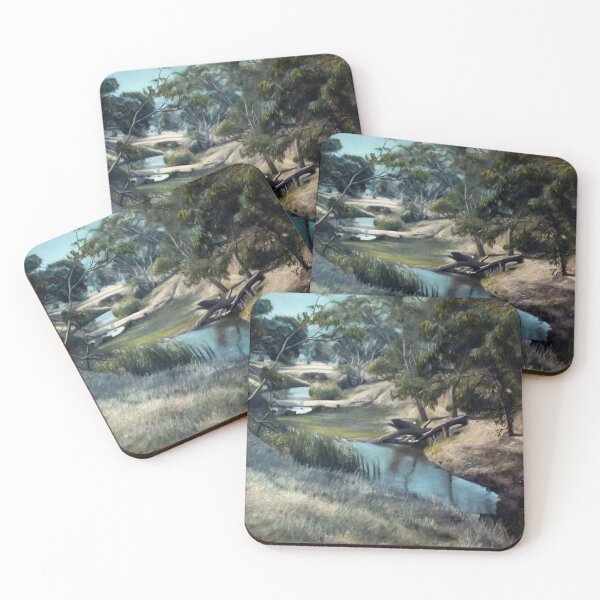 Item preview, The Creek - Oil painting by Avril Thomas designed and sold by AvrilThomasart.