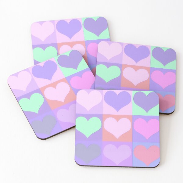 Item preview, Pastel Hearts designed and sold by Dawne's Designs.