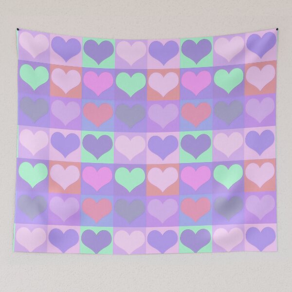Item preview, Pastel Hearts designed and sold by Dawne's Designs.