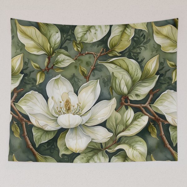 Item preview, Mississippi Magnolia Abstract Pattern designed and sold by Eclectic Monkey.