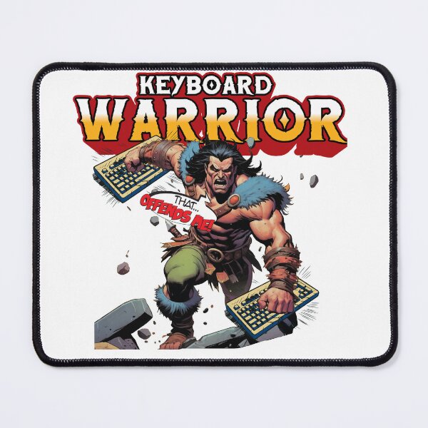 Item preview, Keyboard Warrior. designed and sold by ChiliPics.