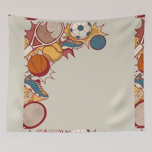 Item preview, Dynamic Sports Gear Collection with Blank Space designed and sold by ART ATTACK ZONE.