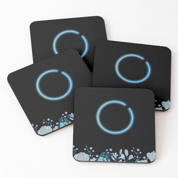 Item preview, DBH Blue Icon Abstract designed and sold by TeaTimeSun.
