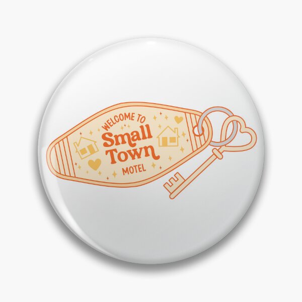 Item preview, Pegatina del libro "Small Town Trope" designed and sold by ThePoisonPen.