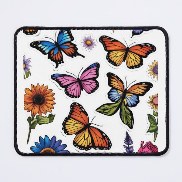 Item preview, Flowers and Butterflies designed and sold by QwikTees.