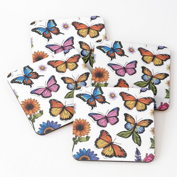 Item preview, Flowers and Butterflies designed and sold by QwikTees.