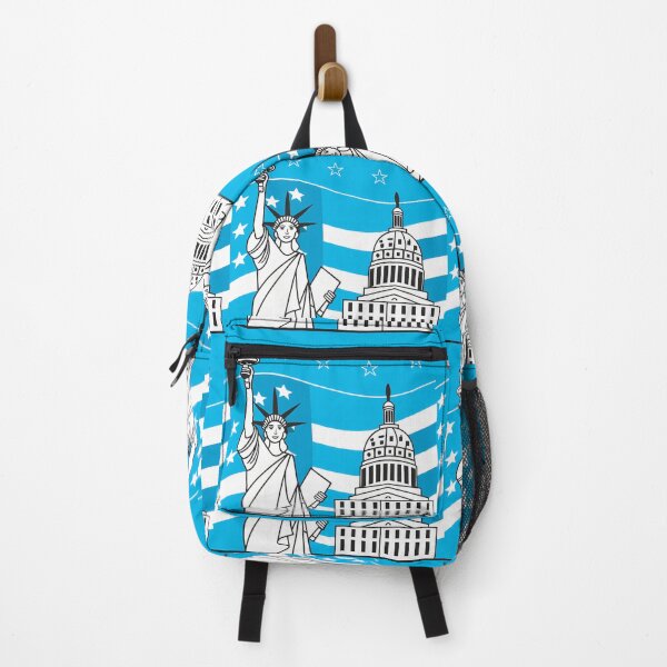 Item preview, American Icons: Liberty and Capitol Contrast designed and sold by ART ATTACK ZONE.