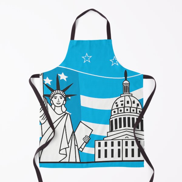 Item preview, American Icons: Liberty and Capitol Contrast designed and sold by ART ATTACK ZONE.