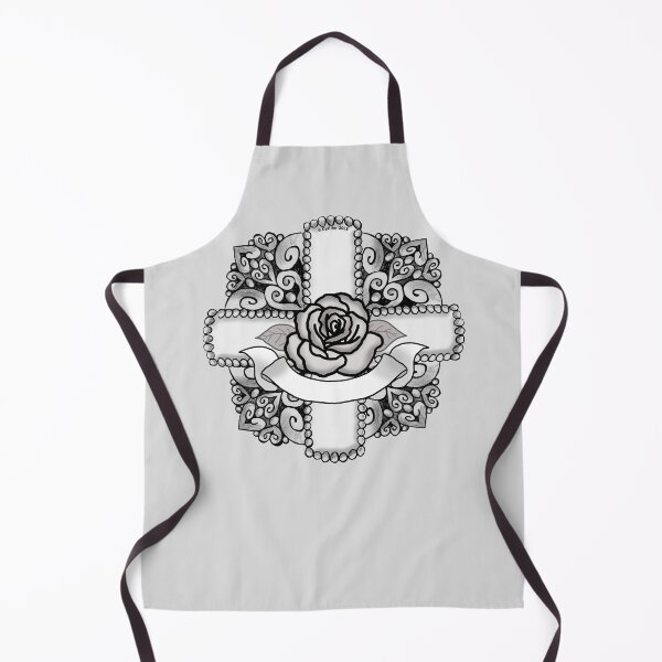 Item preview, Rose Filagree Christian Cross designed and sold by artmuvz.