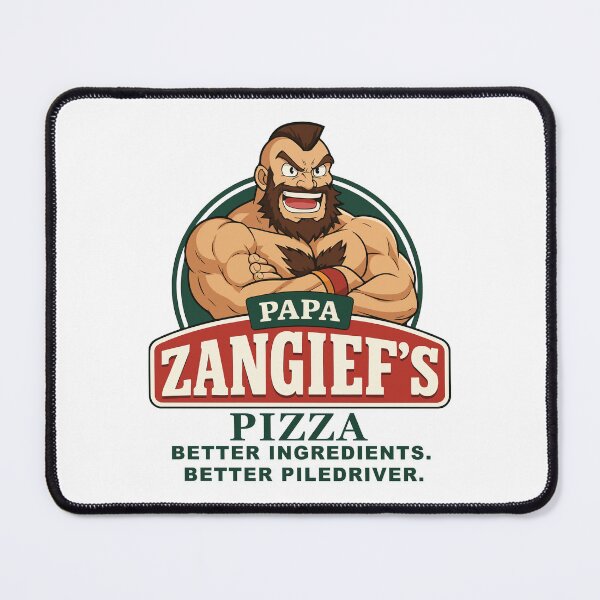 Item preview, Papa Zangief's Pizza designed and sold by GhoulishGraphX.