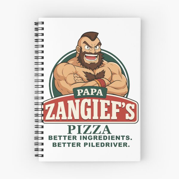 Item preview, Papa Zangief's Pizza designed and sold by GhoulishGraphX.