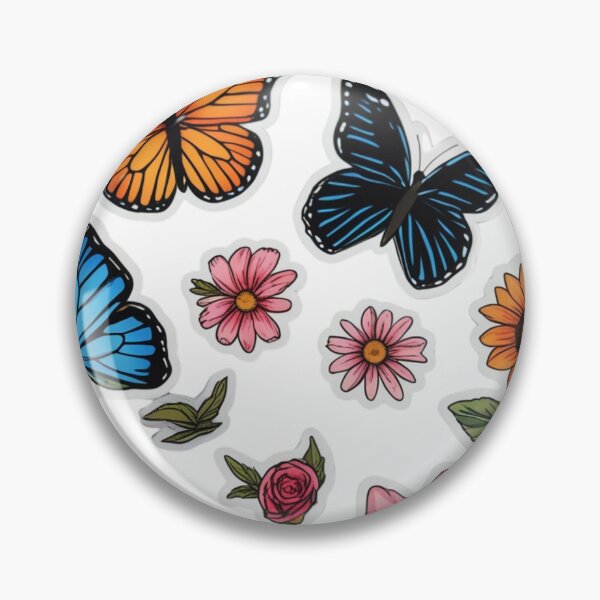 Item preview, Flowers and Butterflies designed and sold by QwikTees.