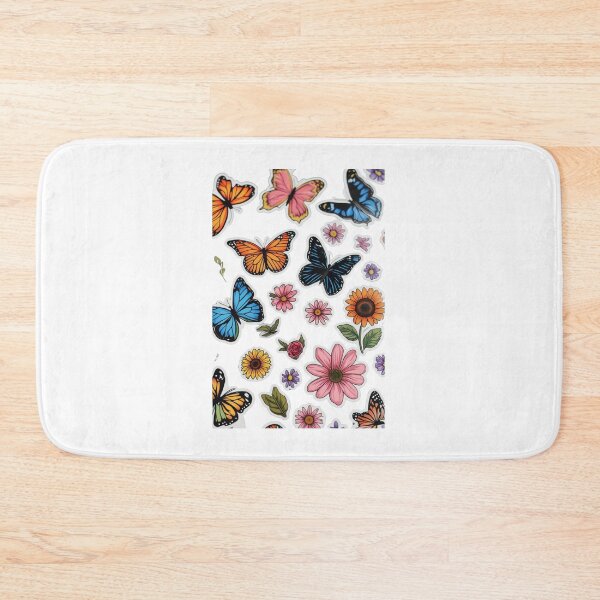 Item preview, Flowers and Butterflies designed and sold by QwikTees.