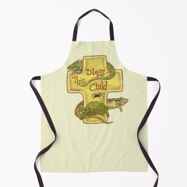 Item preview, Lizard Bless This Child Cross designed and sold by artmuvz.