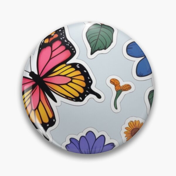 Item preview, Flowers and Butterflies designed and sold by QwikTees.