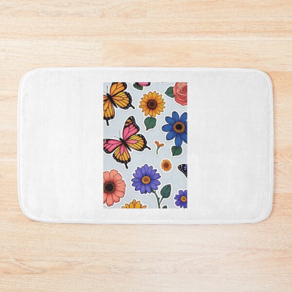 Item preview, Flowers and Butterflies designed and sold by QwikTees.