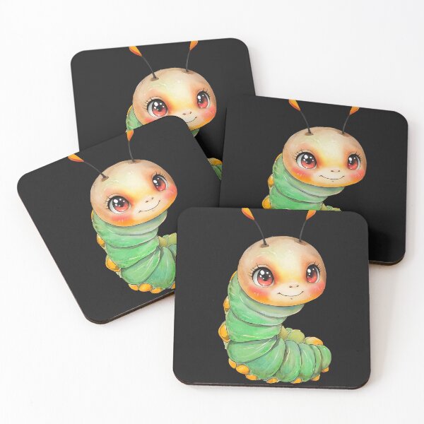 Item preview, Hungry Little Friend - Eric Carle Inspired Caterpillar designed and sold by ArtisticDesignsbyLinda.